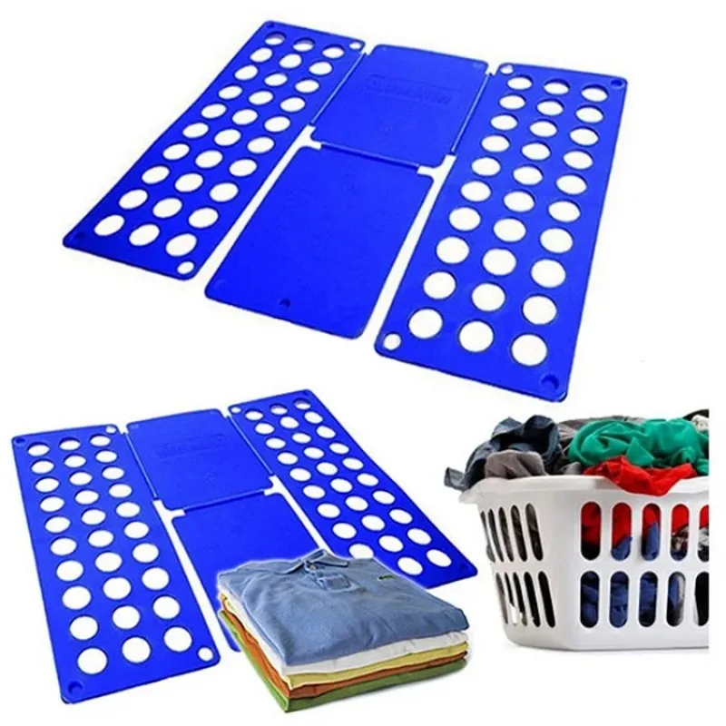 Quick Household Cloth Folding Board Child/Adult Clothes Folder Closet Organizer Clothing Folders Board Organizer Laundry Storage