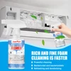 60ml Air Conditioner Cleaner Spray No Rinse Evaporator Air Conditioner Foam Coil Cleaner Strong Decontamination Agent for Car 5