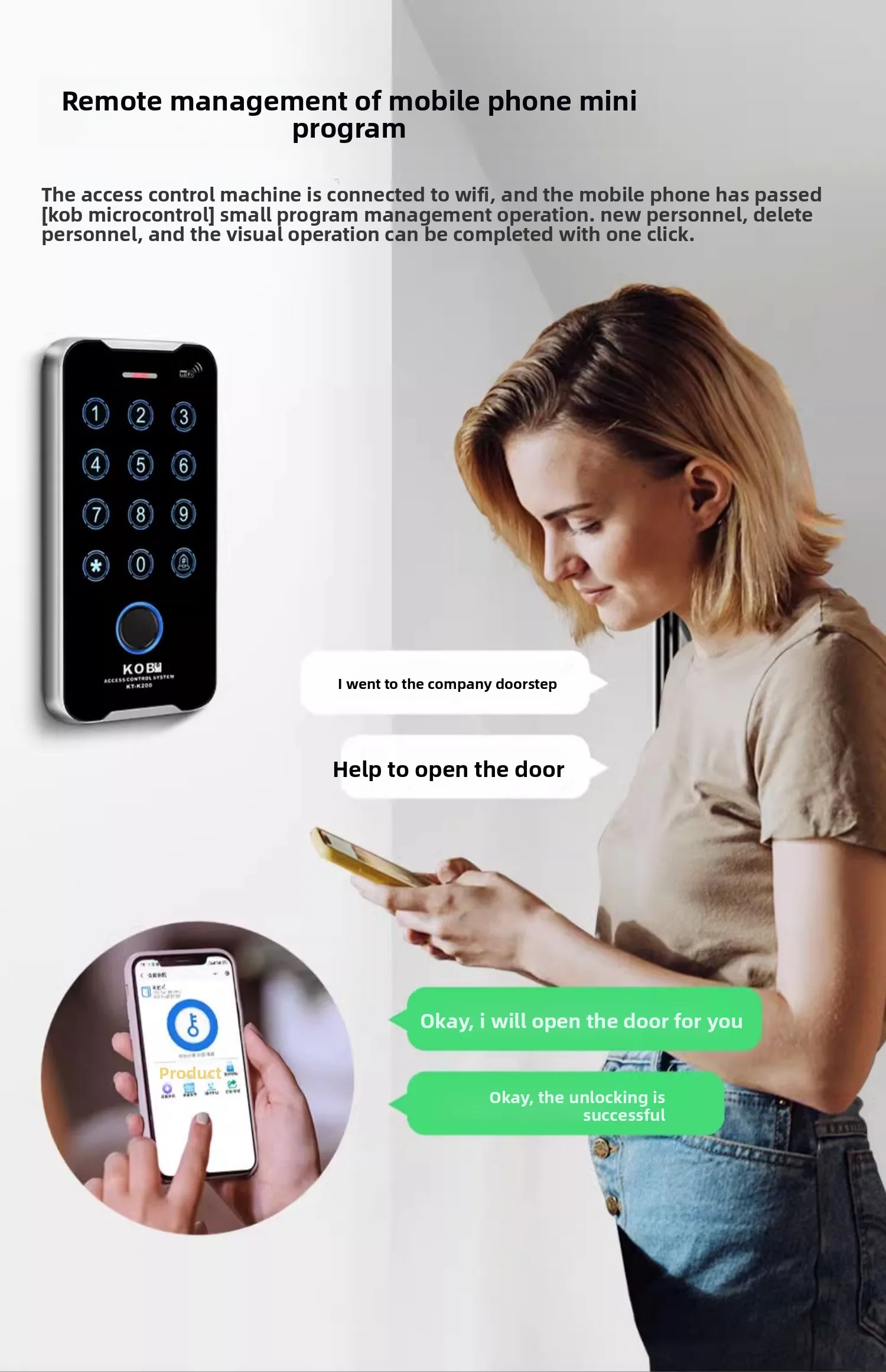 outdoor waterproof fingerprint access control machine metal facial recognition a