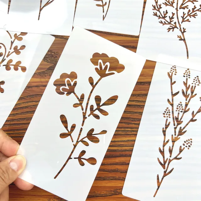 Flower Painting Stencils 2