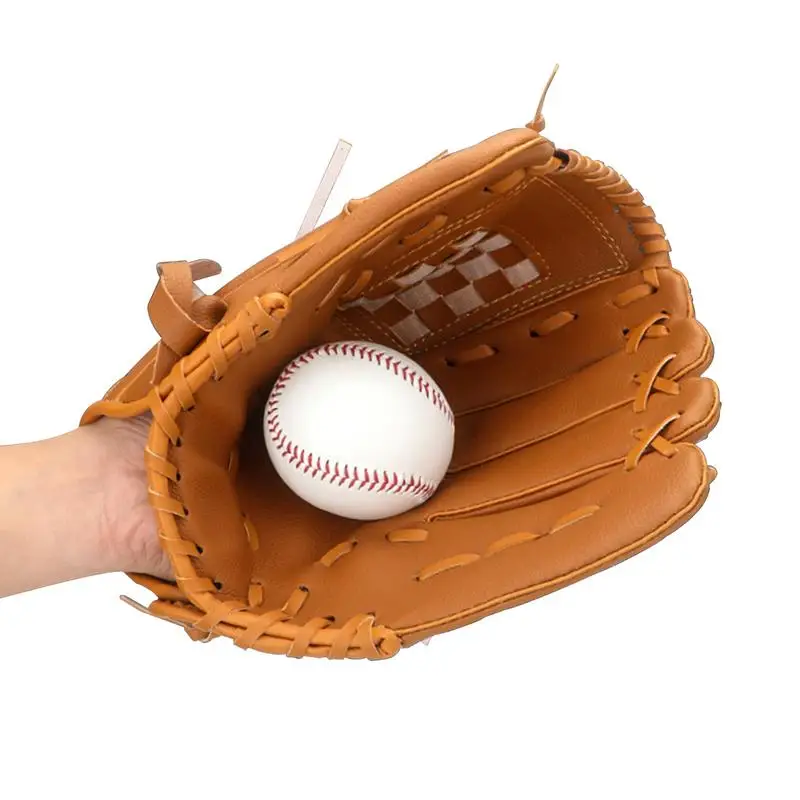 Outdoor Sport Baseball Glove Batting Gloves Practice Equipment Size 10.5/11.5/12.5 Left Hand For Adult Man Woman Training Gloves 6