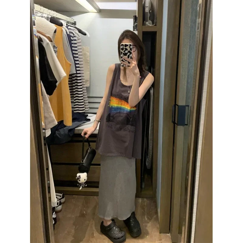 Maternity Knitted Mini Midi Skirt Women's Outerwear Spring Autumn Slim Straight Tube Skirt Small Size Summer Casual Fashion