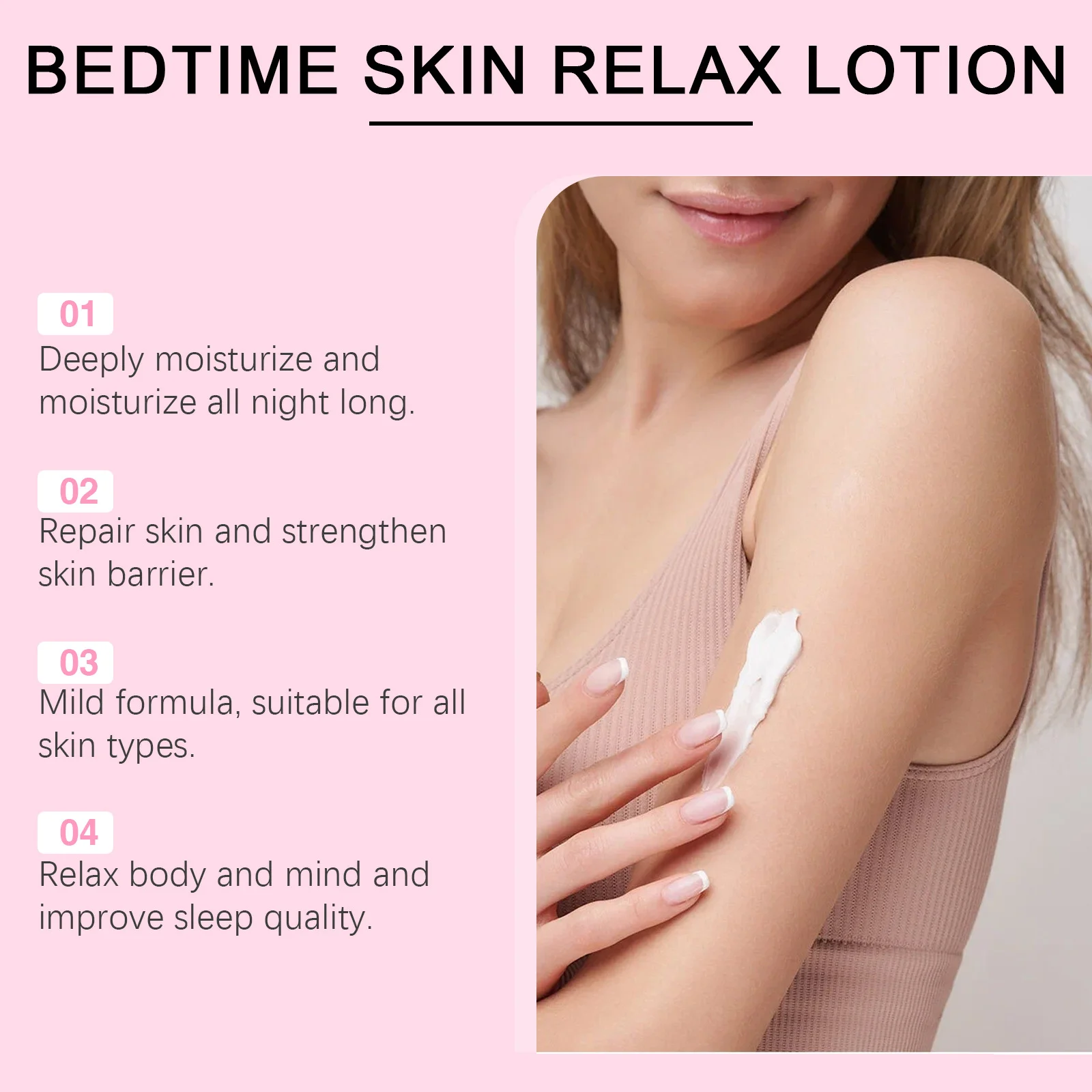 Vitamin E Body Moisturizing Lotion Reduce Dry Keep Smoothing Improving Elasticity Glowing Skin Oil Control Body Lightening Cream 3