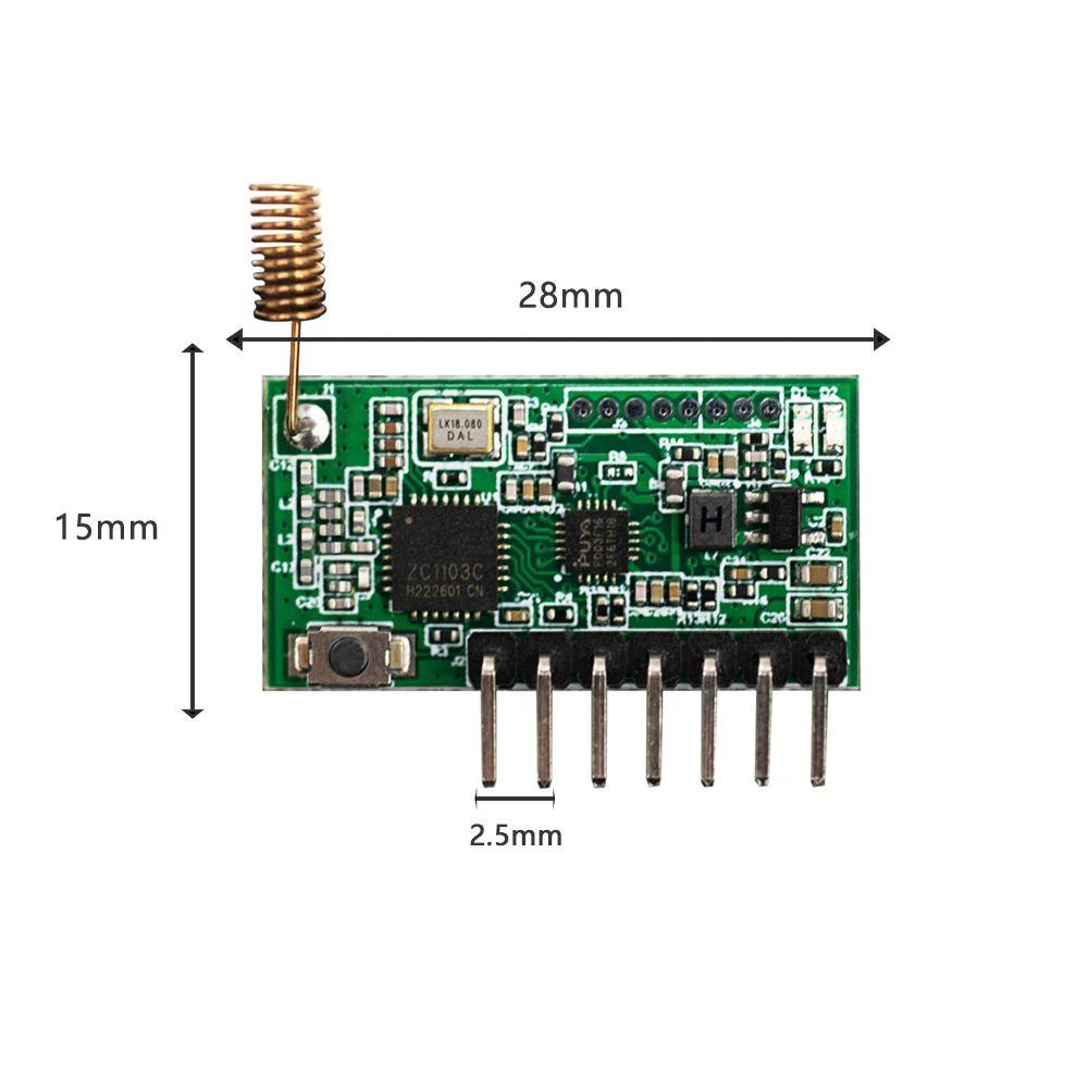 QIACHIP 868Mhz 4CH RF Receiving and Transmitting Integrated Wireless Remote Control Switch for Arduino Uno Module Smart Home DIY wireless remote controller,smart universal remote control,smart ir remote control