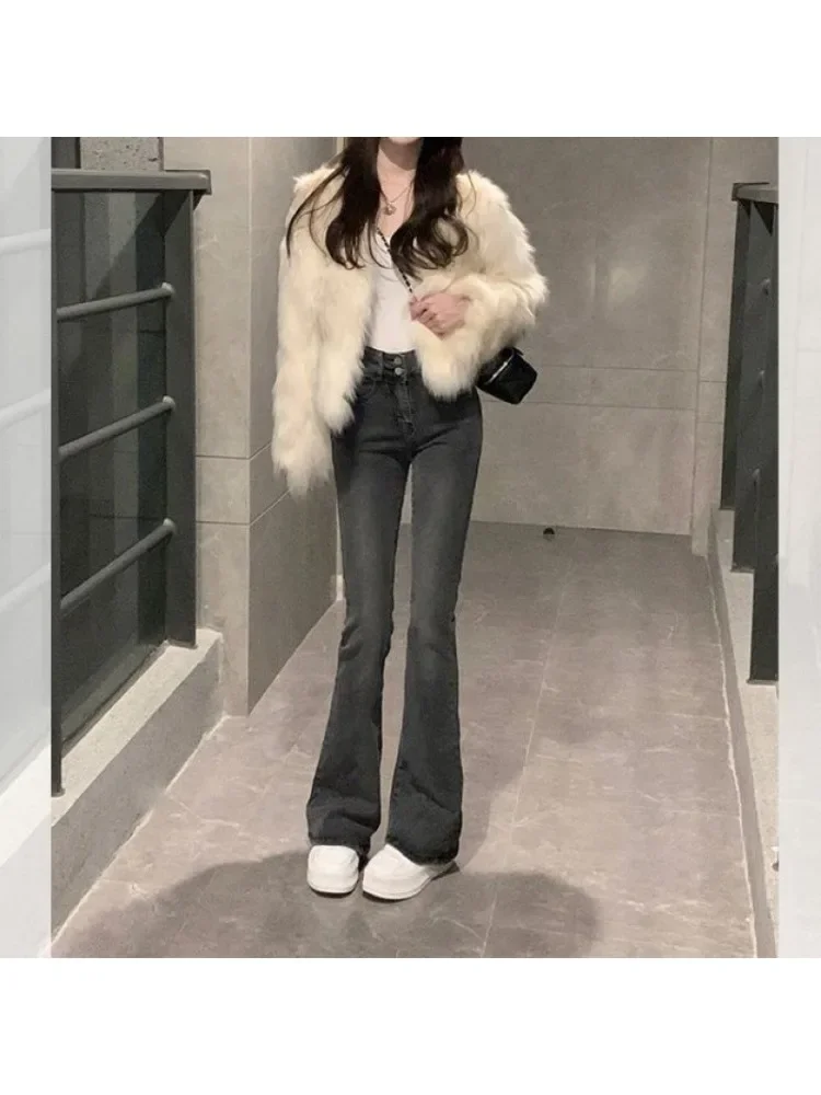Women\'s Coat Korean Style Fur Coat for Women Winter 2023 New Thickened Fashionable Imitation Fox Fur Coat Woman Clothing