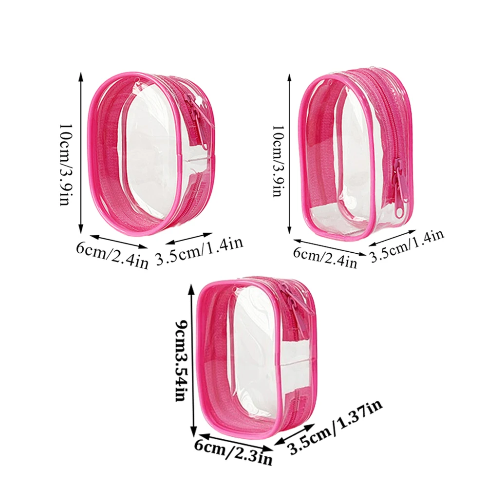 Jewelry Storage Box Transparent Storage Bag Mystery Box Keychain Bag Thickened Wallet Cute Doll Display Out