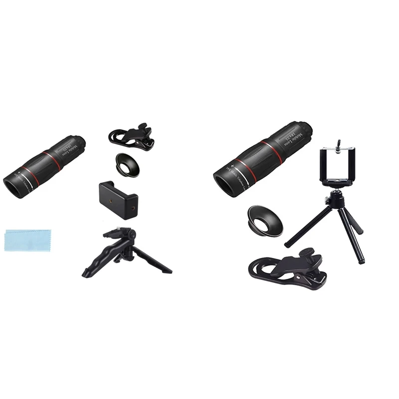 18X Outdoor Travel Concert Hd Telefono Cellulare Portatile Teleobiettivo Obiettivo Esterno Fotografia Piccolo Telescopio Monoculare