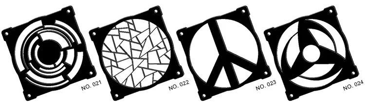 Case Fan Dustproof Filter Net Water Cooling
