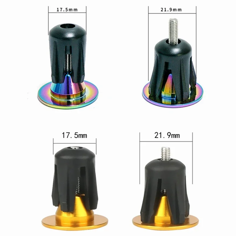 Bicycle Accessories 1 Pair Mountain Road Bike Handlebar End Plugs Aluminum Alloy