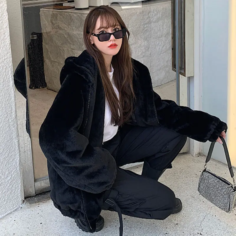 Veste En Polaire Molletonnée à Capuche Mixte Bleu T:S-XXL Bleu