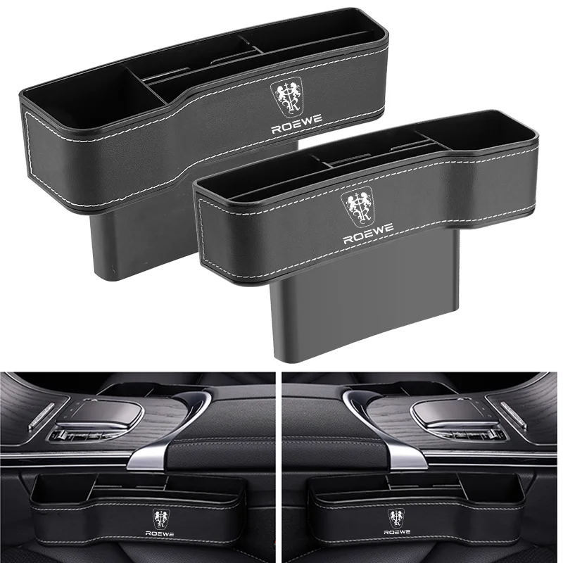 Car Seat Gap Organizer Leather Car Seat Crevice Storage Box For Roewe Rx3 Rx5 Rx6 Rx7 Rx8 I5 I6 Erx5 Retrofit