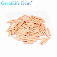 GreatLife Dent 100 pièces système Endo d'obturation d'endodontie dentaire barre de Gutta Percha matériel de remplissage de dentisterie matériaux d'orthodontie 3