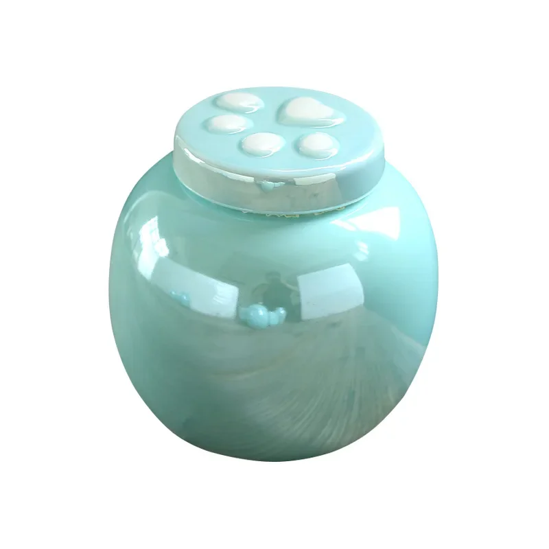 Urn for Pet Ashes- Cat Shape Memorial Cremation Urns-Handcrafted Black Decorative Urns for Funeral，Cat urn，Dog urn Urn Pet