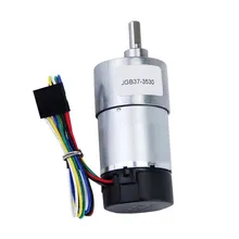 

DC Gear Motor 24V with Encoder JGB37-3530 High Torque Gear Micro Small Low Speed Motor DC Electric Motor for DIY Hobby