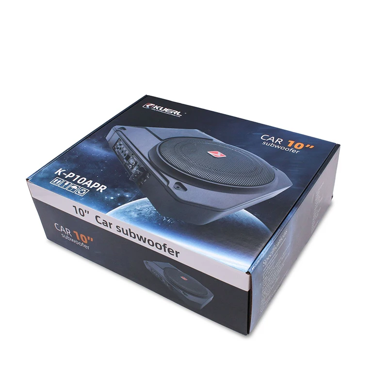10-inch Car Audio Modification 800W 12V Active High-power Ultra-thin Car Subwoofer Subwoofer