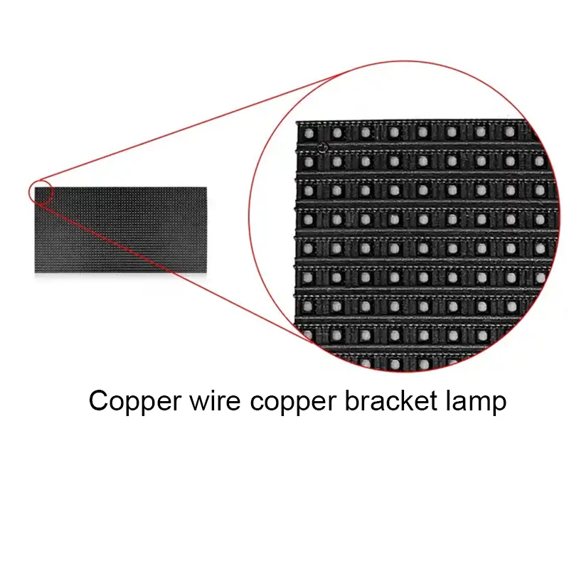 LED 디스플레이 매트릭스 모듈 P5 RGB 실내 LED 모듈, LED 스크린 2121 램프 하이 퀄리티 풀 컬러, 1/16 스캔, 320x160mm, 64x32 도트