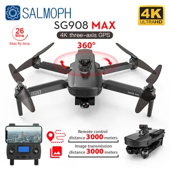 ZLL SG908 / 908Pro / SG908 MAX 4K Profesional Camera Drone With WiFi 3KM GPS 3-Axis Gimbal Obstacle Avoidance RC Quadcopter Dron 1