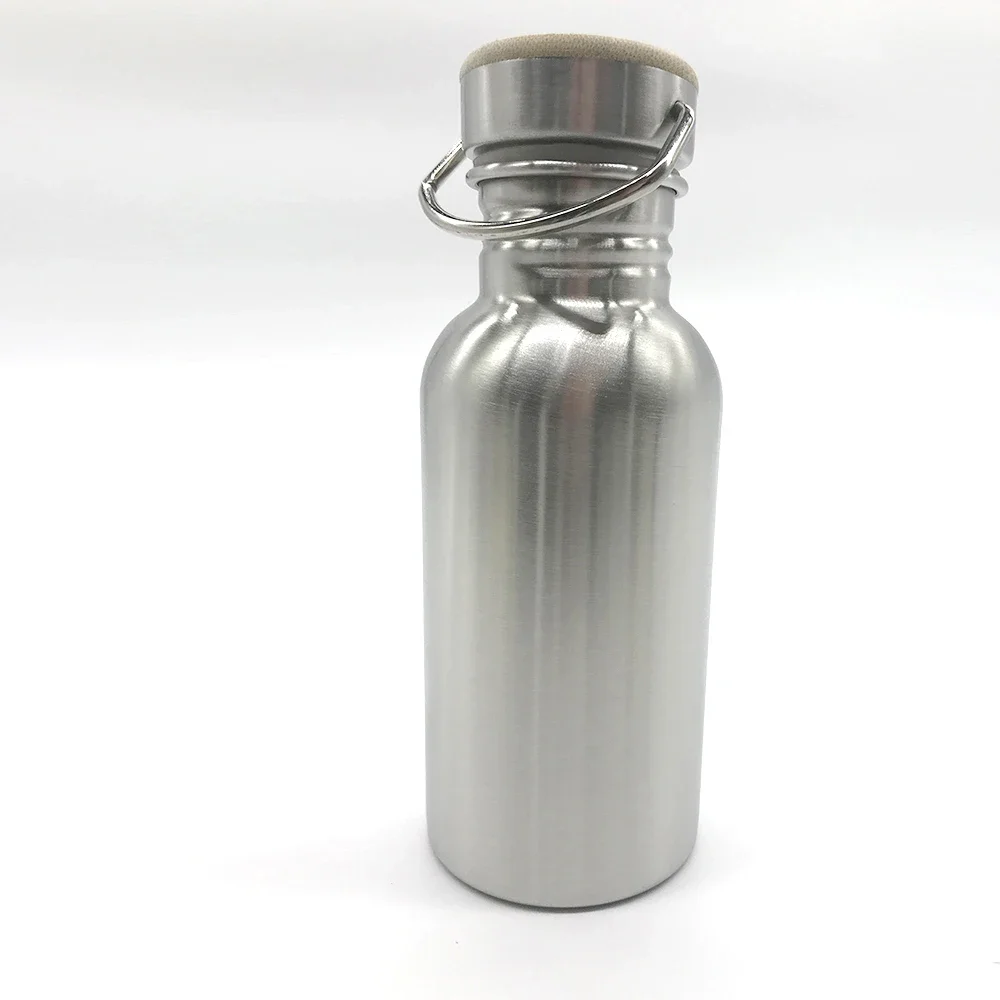 Stainless Steel Water Bottle with handle 1000ml/750ml/500ml/350ml for Sport Travel Cycling Hiking Camping sports water bottle sports bottle water bottle stainless steel water bottle