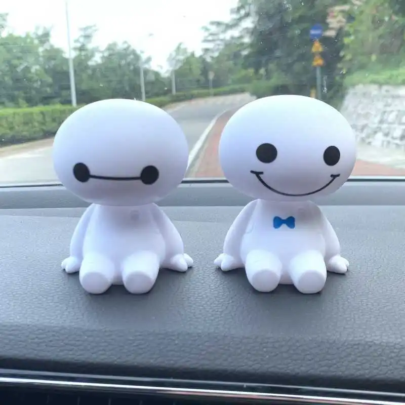 Car Pendant Cute Helmet Baymax Robot Doll Hanging Ornaments Automobiles  Rearview Mirror Suspension Decoration Accessories Gifts - Price history &  Review, AliExpress Seller - cyberday Official Store