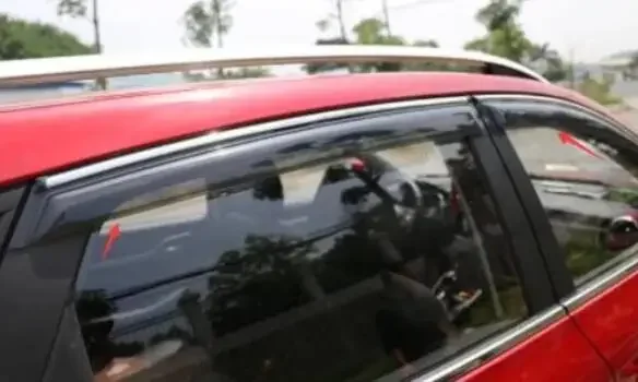 High quality Abs car window rain cover Abs sun visor sun visor car styling suitable for Mg Zs