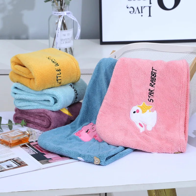 Women Magic Microfiber Hair Towel Shower Cap microfiber towel,shower cap,hair towel
