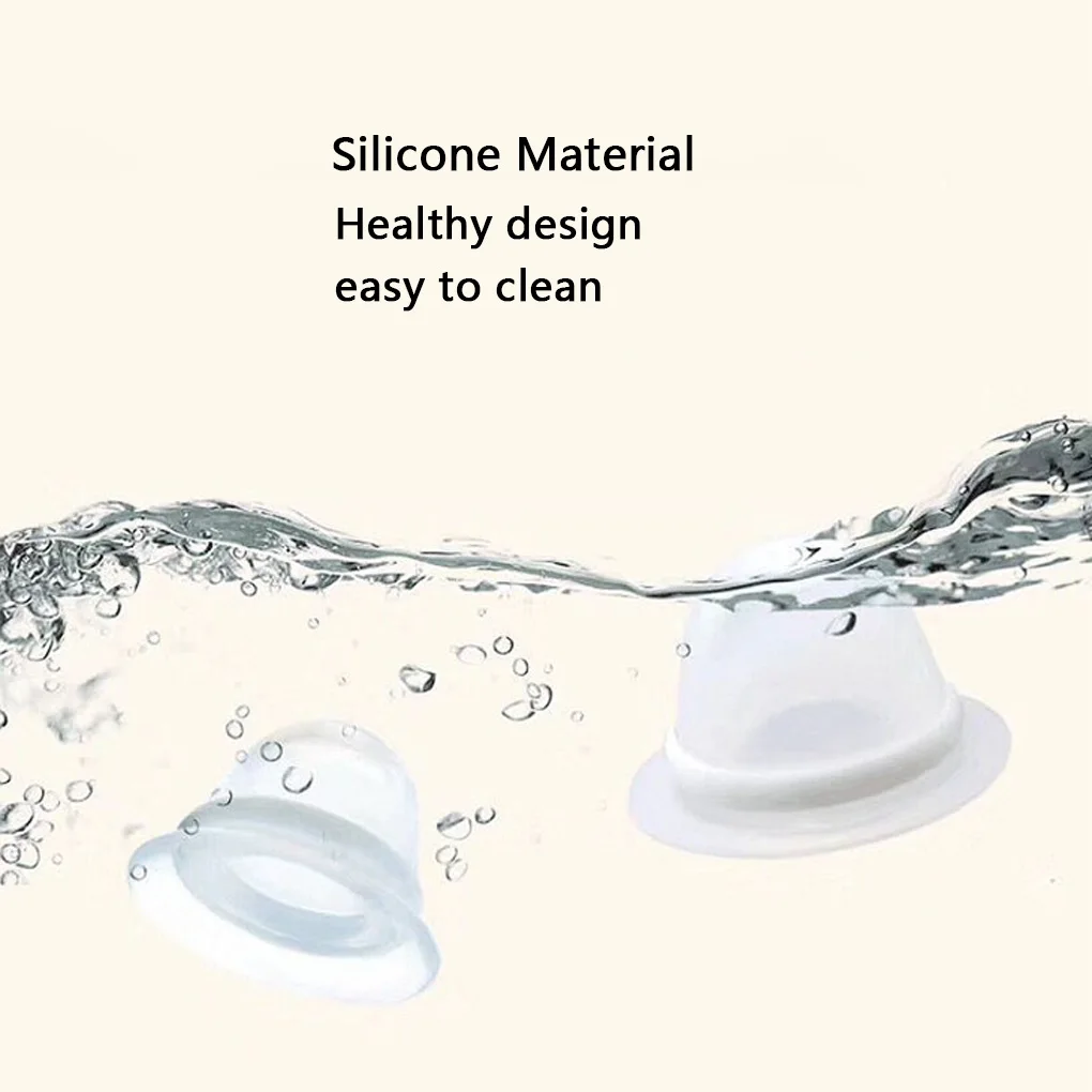 2pcs Silicone Nipple Sucking Corrector Pregnant Women Flat Retraction Puller Breast Shaper 2