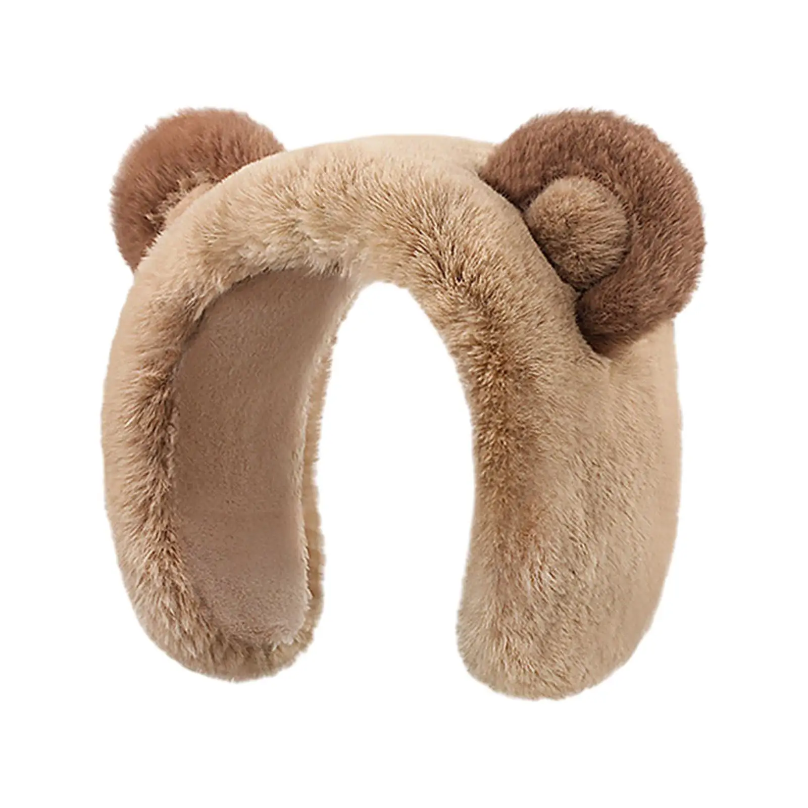 Plush Ear Warmers Bear Girls Lady Ear Covers Cycling Women Winter Earmuffs