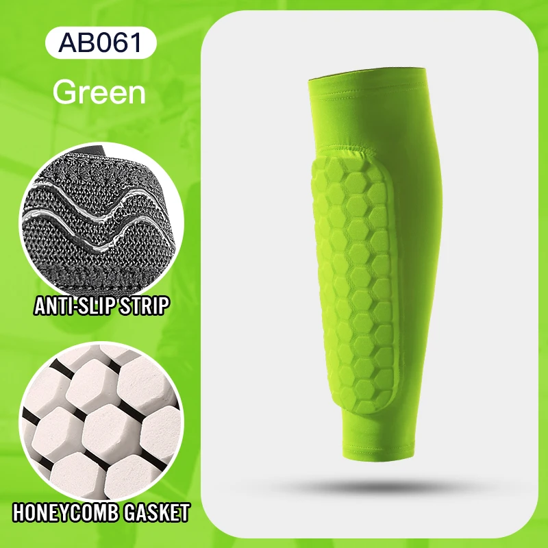 Shockproof Honeycomb Nylon Leg Sleeves and Shin Guards