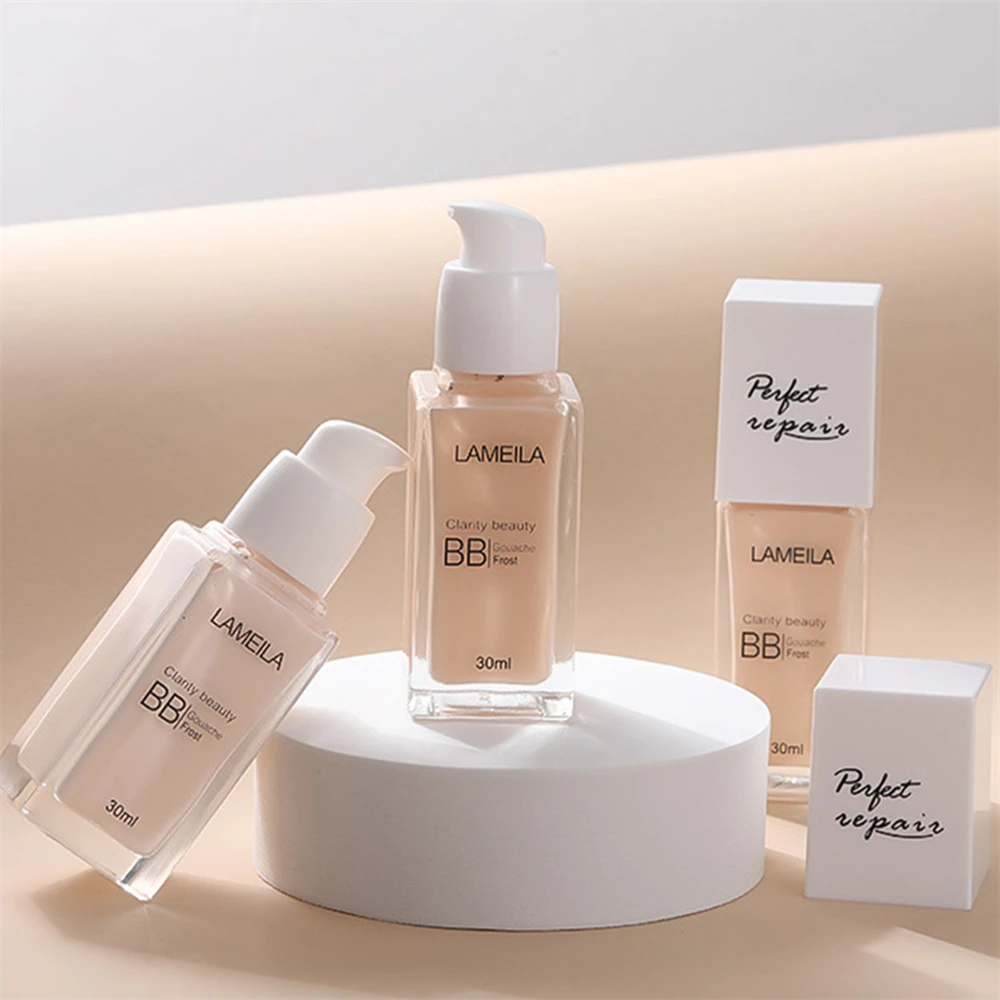 Concealer Lasting Perfect Coverage Brightening Bb Cream Moisturizing Refine Pores Bb Cream Shrink Pores Liquid Foundation