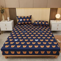 Waterproof Mattress Cover with Zipper Six-Sided Bed Bug Proof Mattress Encasement Customized Size Fitted Sheet Cute Bed Cover 1
