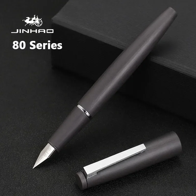 Jinhao 80 Fountain Pen EF F 0.3MM Extra Fine Nib Writing Pens Stationery Student Office School Supplies fountain pen