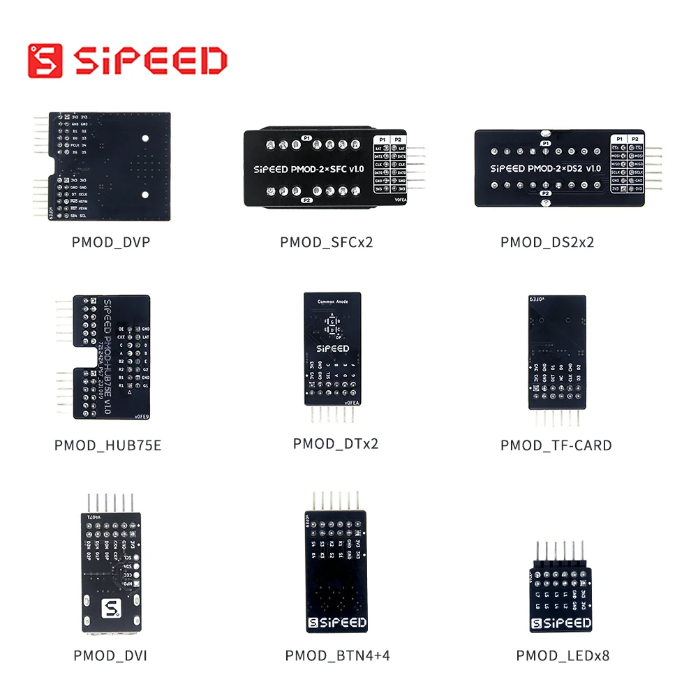 Sipeed Tang FPGA PMOD Module LED Switch HDMI Camera Digital Tube HUB75E For development board