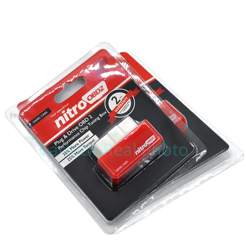 Car Chip Tuning Performance Box ECO NitroOBD2 EcoOBD2 Plug&Driver OBD2 Interface NITRO OBD2 ECO OBD2 Gasoline Diesel Plug Drive 4
