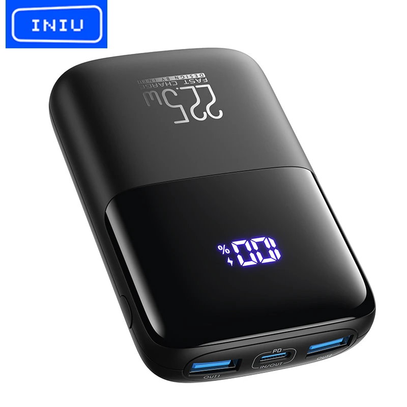 stamme trofast køn INIU Power Bank 22.5W PD Fast Charging Portable Charger with Phone Holder USB  C 10000mAh External Battery Pack for iPhone 14 13|Power Bank| - AliExpress