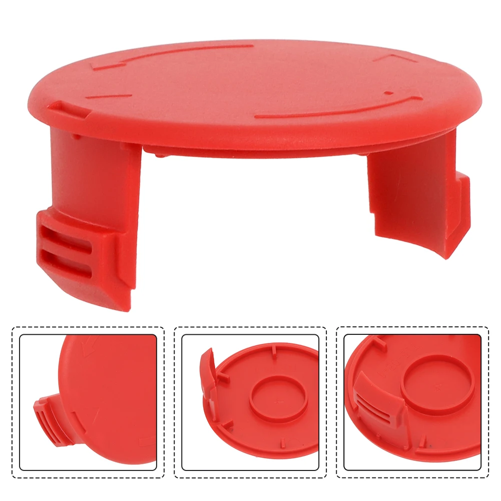 1pc Plastic Spool Line Spool Cap Cover For Einhell Lawn Trimmer GE-CT 18/28 Li /18/28 Li TC 75*33mm String Trimmer Accessories