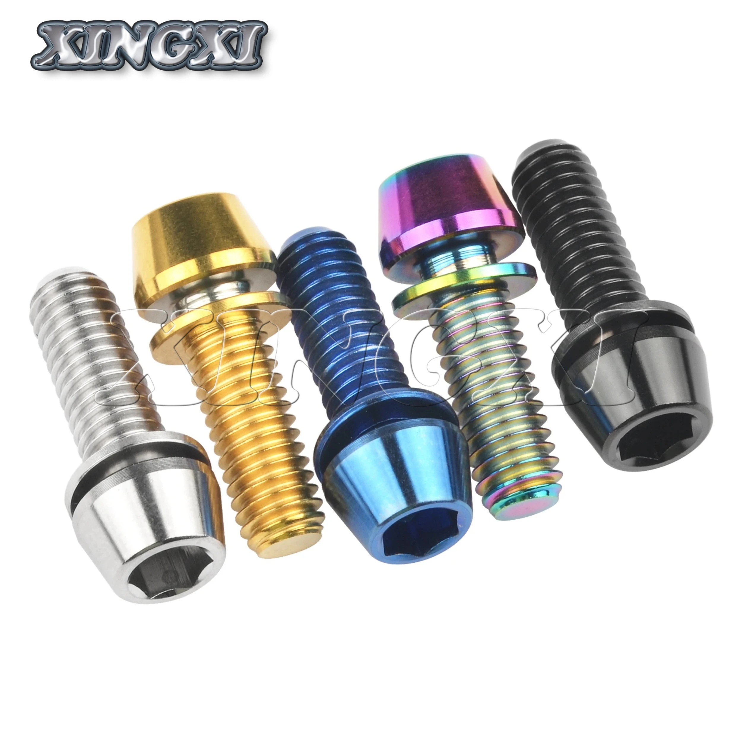 Xingxi チタンコーンヘッドボルト M5/M6X16 18 20 25