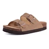 Litfun Fashion Clogs Sandals For Men Woen Summer Cork Footbed Outdoor Beach Slippers Orthopetic Mules Sandal With Arch Support