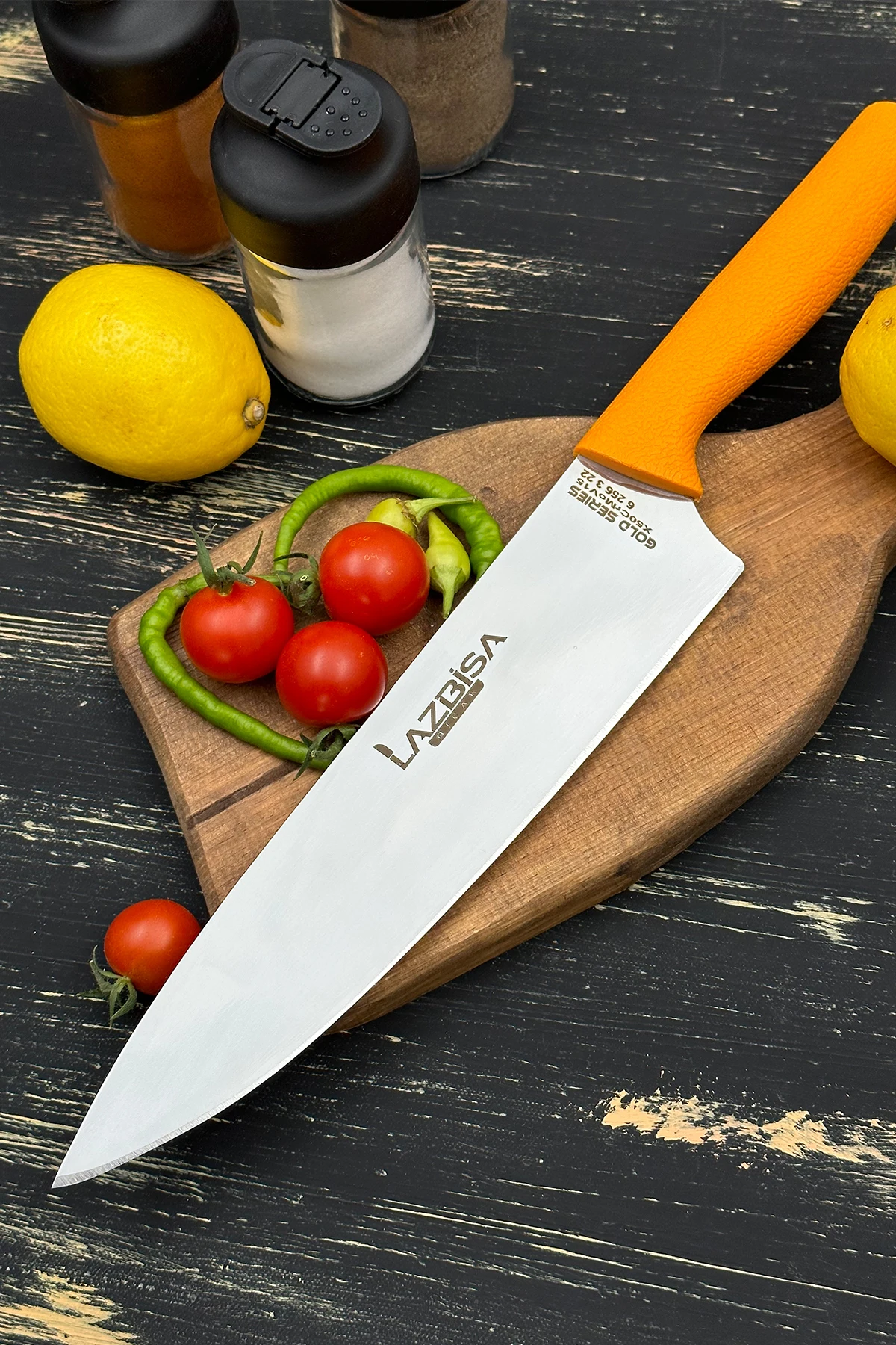 

Kitchen Knife Set Chef Meat Vegetable Fruit Chopping Stainless Steel