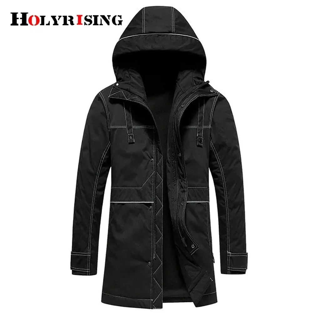 

Мужская парка, теплая тонкая верхняя одежда для мужчин, мужская куртка с капюшоном, ветрозащитные пальто, мягкий военный однотонный Тренч, Бомбер 19657