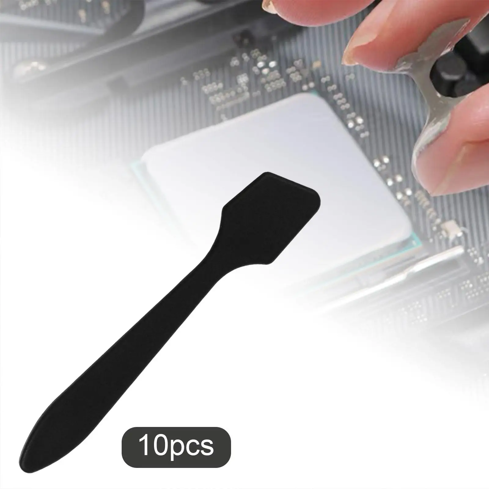 Kitchen Utensils Set 10Pcs Barbeque Scraper Apply Thermal Paste Cooking Utensil Tool Makeup Heat Resistant Jar Spatula