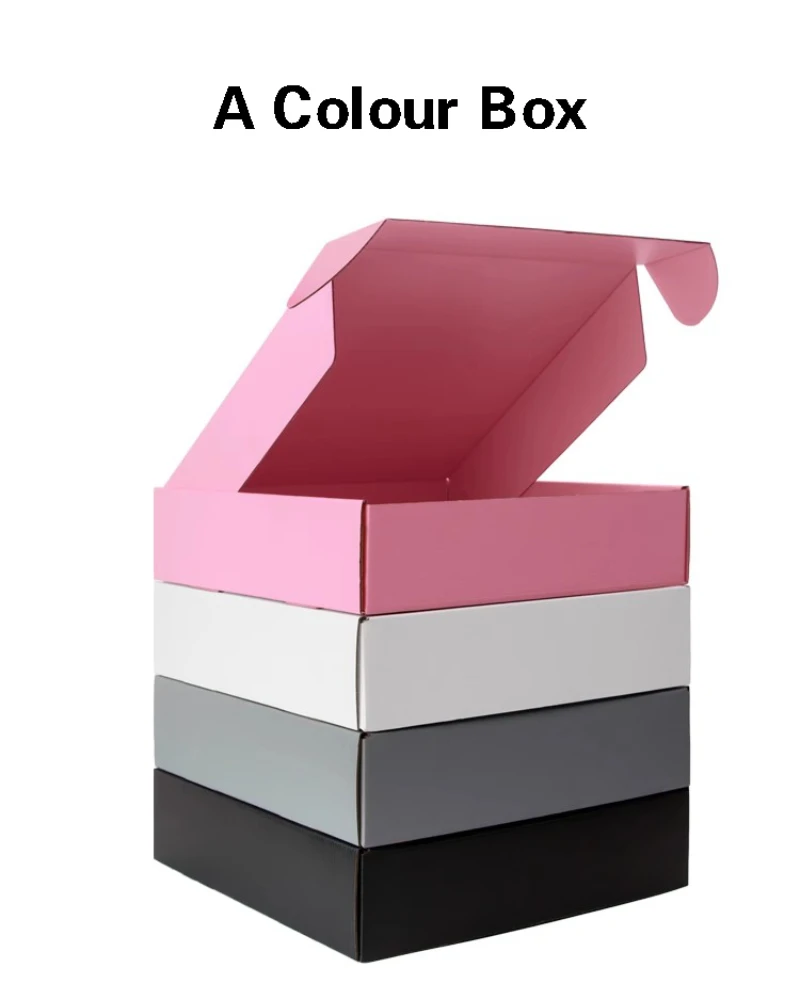 Colorful Corrugated Cardboard Box – Premium Storage and Gift Packaging Solution, Durabl... - SKU CCB22006 - UGI Packaging