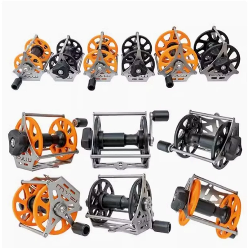 Original MVD Fishing Reel Handle Smooth Sliding Low-Buoyancy  Speargun Fishing Line Wheel Tackle Casting Reel 35M 40M 60M 6