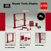 Gfans Model 1:64 Garage Repair tools Lifting Js Racing RWB 2