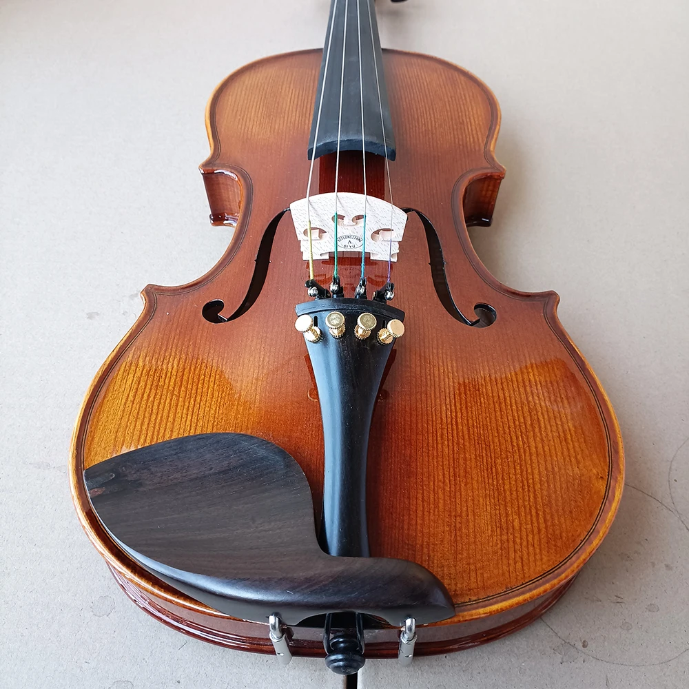 Antonio Stradivarius Handmade natural tiger patterned maple violin 4/4 Violin beginner professional Musical Instruments