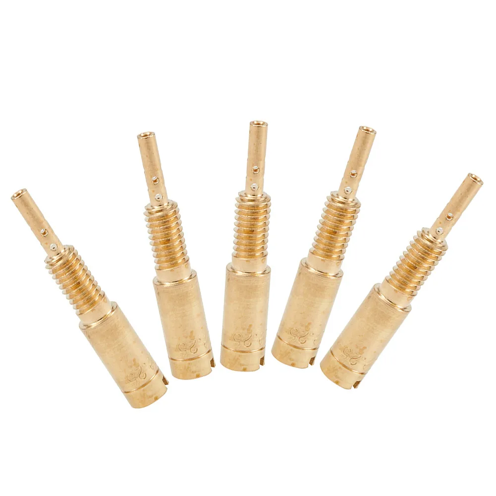 5pcs Motorcycle Carburetor Main Jets Slow Pilot Jets For Mikuni VM22