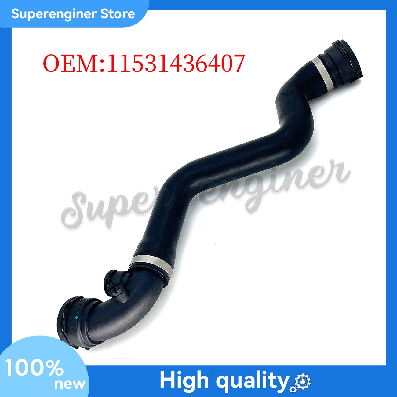 

11531436407 шланг радиатора резервуара для воды для BMW 3 серии E46 316i верхний шланг охлаждающей жидкости