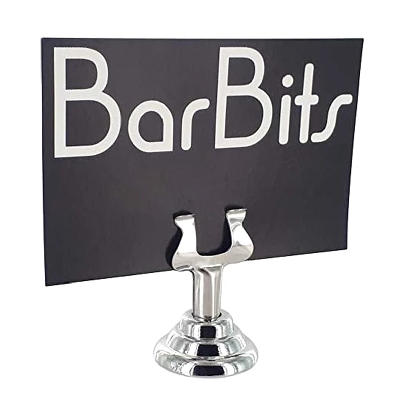 

Mini Menu Sign Stands Pack Of Wedding Place Card, Table Numbers Holders For Restaurants, Cafes And Cake Shops