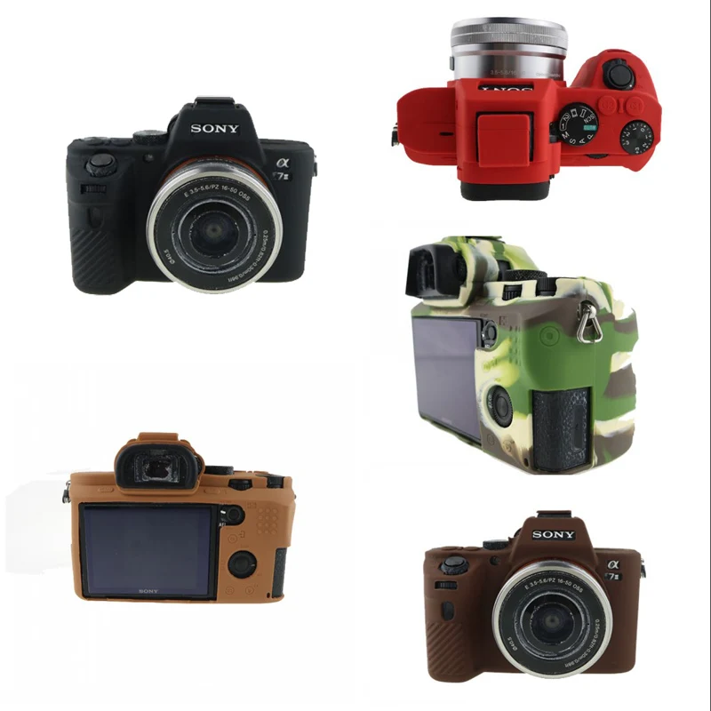 Custodia Morbida Per Fotocamera In Silicone Per Sony A7Ii A7R2 A7 Mark 2 A7 Ii