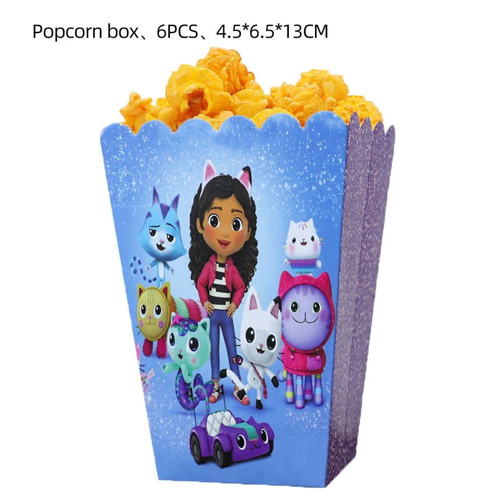 Popcorn box-6PCS