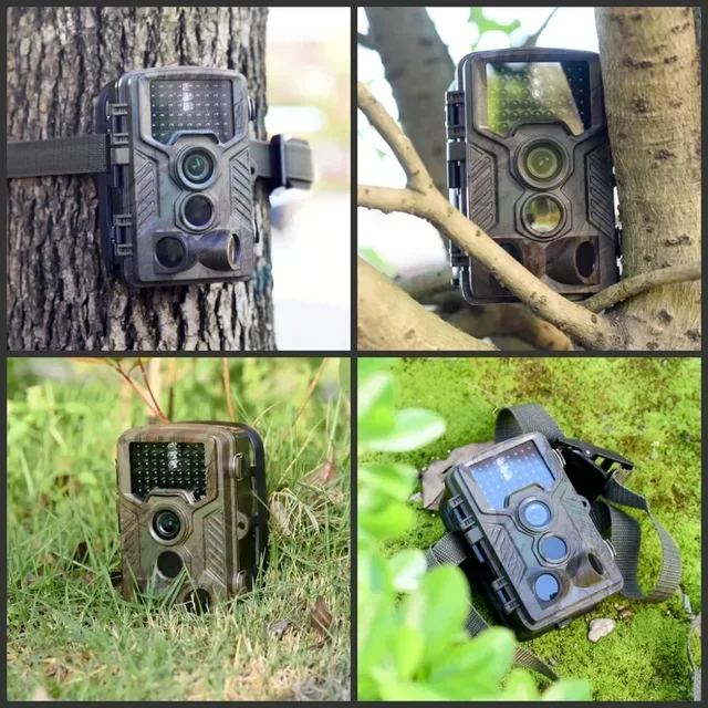 H881 Full HD IP56 Waterproof and Dustproof  Video Surveillance 3PIR Sensors Hunting and Scouting Camera for Wildlife Observation 3